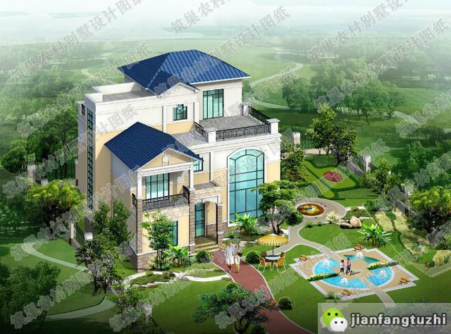 5款30萬別墅設(shè)計(jì)圖，高端大氣，通透采光，越來越受現(xiàn)代年輕人的歡迎