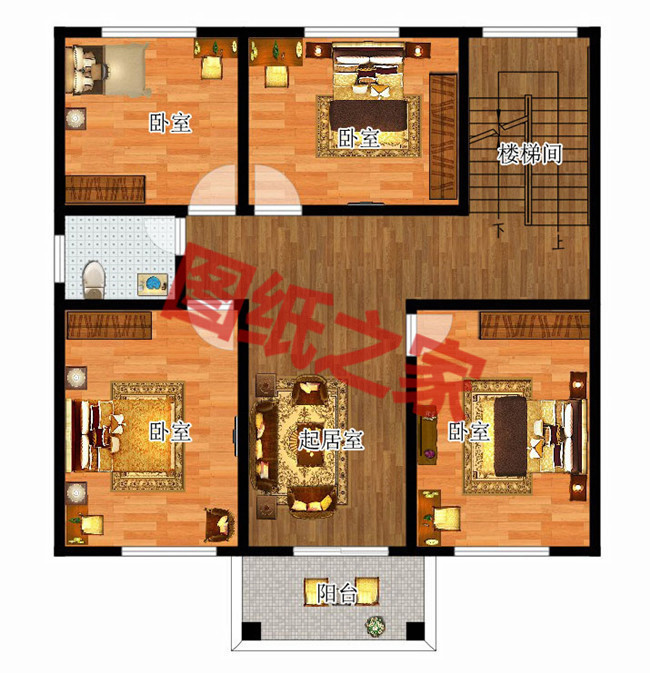 2層半農(nóng)村別墅房屋圖片大全，自建房設(shè)計圖精選