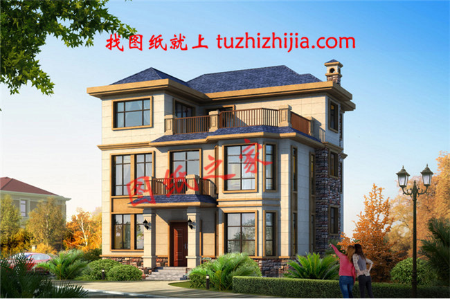 2層半農(nóng)村別墅房屋圖片大全，自建房設(shè)計圖精選