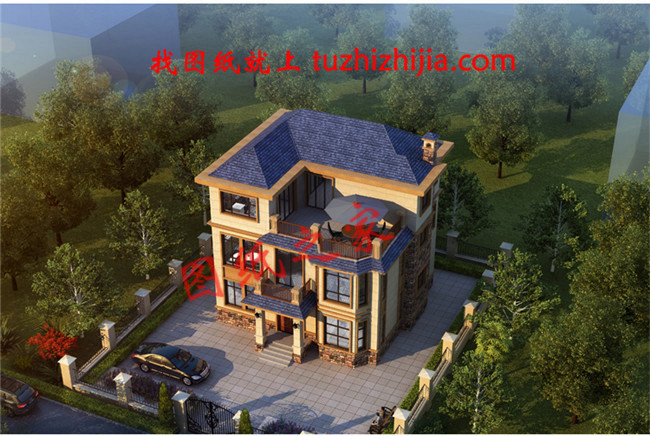 2層半農(nóng)村別墅房屋圖片大全，自建房設(shè)計圖精選