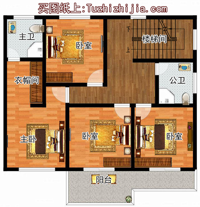 2層半農(nóng)村別墅房屋圖片大全，自建房設(shè)計圖精選