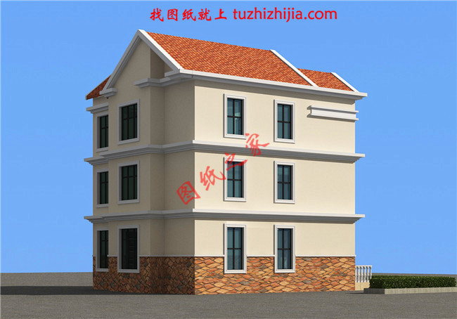 2層半農(nóng)村別墅房屋圖片大全，自建房設(shè)計圖精選