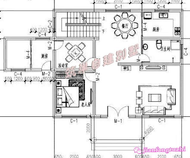 簡約二層農(nóng)村小別墅實(shí)拍圖設(shè)計(jì)圖，100平方米11x9米，經(jīng)濟(jì)實(shí)用
