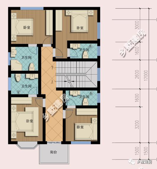 這樣一款二層別墅設(shè)計(jì)圖，只要20萬，說出來大家都不相信