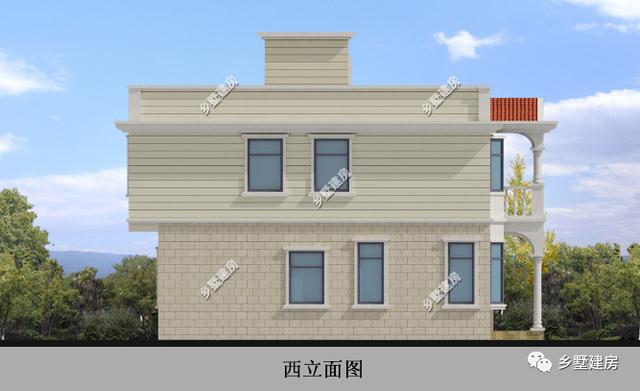 這樣一款二層別墅設(shè)計(jì)圖，只要20萬，說出來大家都不相信