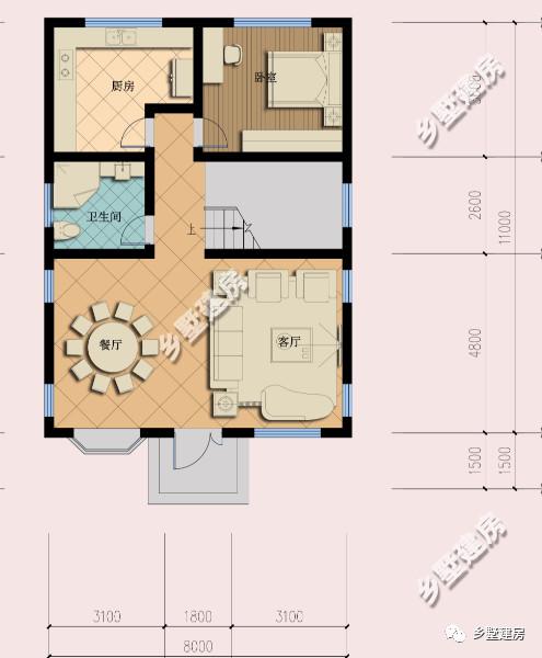 這樣一款二層別墅設(shè)計(jì)圖，只要20萬，說出來大家都不相信