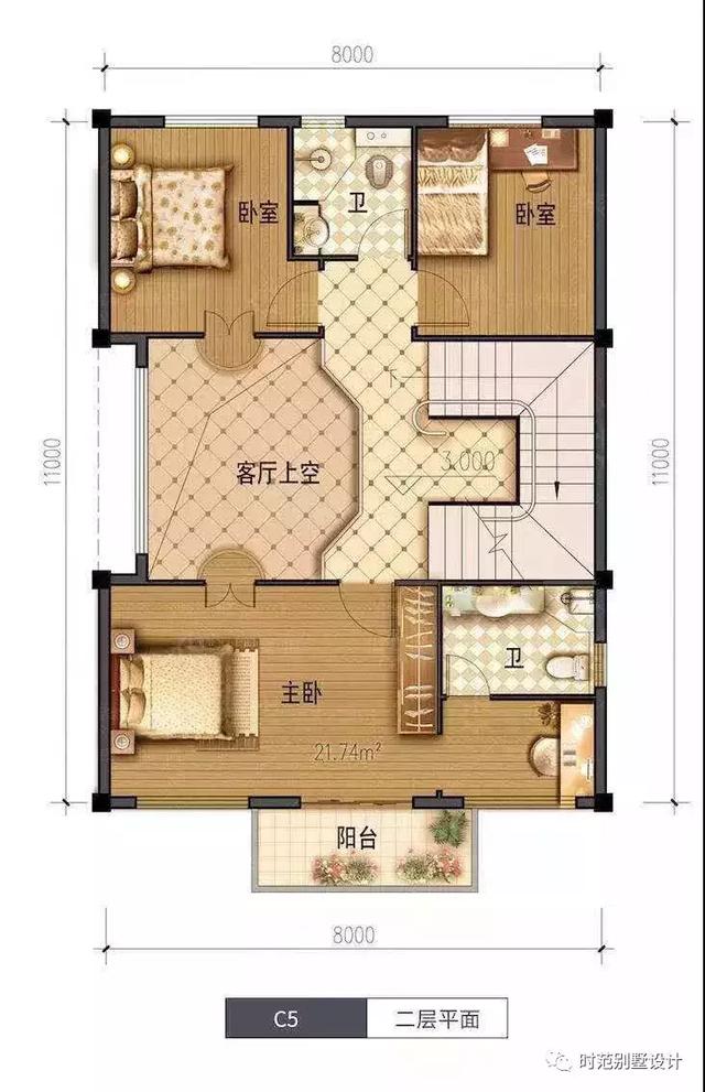 四層新中式別墅設計圖，布局實用性很強，非常受歡迎