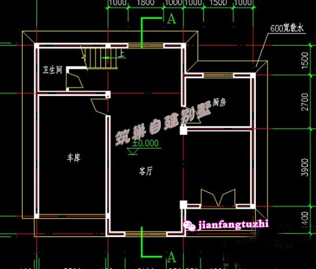 帶車庫農(nóng)村三層自建房全套設(shè)計(jì)圖，簡潔大氣，根據(jù)農(nóng)村生活需求進(jìn)行設(shè)計(jì)