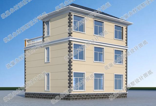 3款農(nóng)村三層自建房設(shè)計(jì)圖，每一款都是經(jīng)典戶型