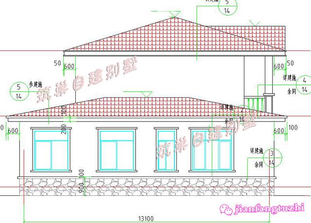 簡(jiǎn)約實(shí)用二層農(nóng)村自建別墅設(shè)計(jì)圖，大陽(yáng)臺(tái)+糧倉(cāng)+車庫(kù)+老人套房設(shè)計(jì)，超級(jí)實(shí)用