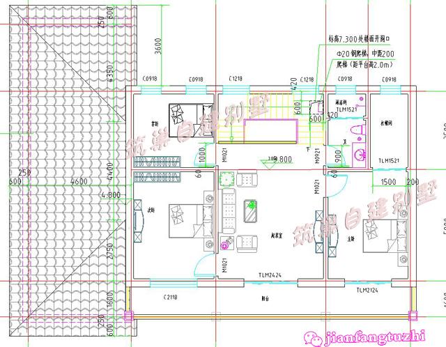 簡(jiǎn)約實(shí)用二層農(nóng)村自建別墅設(shè)計(jì)圖，大陽(yáng)臺(tái)+糧倉(cāng)+車庫(kù)+老人套房設(shè)計(jì)，超級(jí)實(shí)用