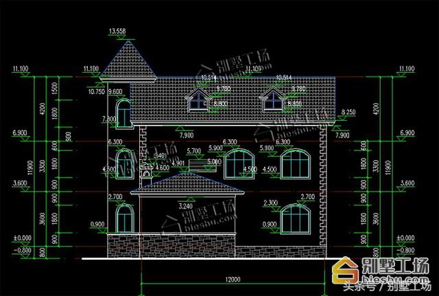 精選二層歐式城堡別墅設(shè)計(jì)圖，豪華+小清新，令你驚喜不斷