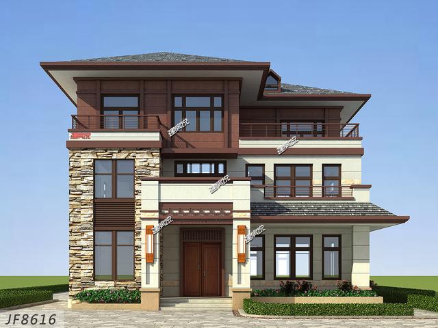 最受歡迎的中式別墅設(shè)計(jì)圖，能建這么一棟，也就心滿意足了