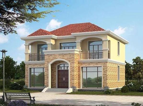 二層小戶型自建房，主體造價20萬，經(jīng)濟(jì)實(shí)用，接地氣的好戶型