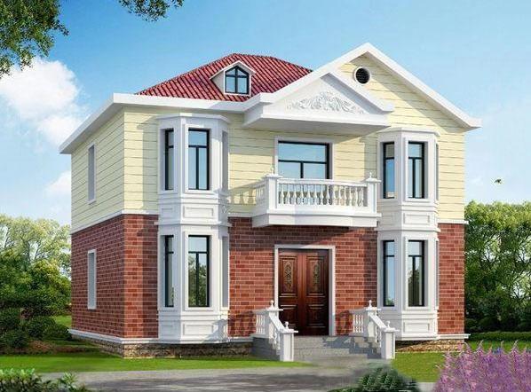 二層小戶型自建房，主體造價20萬，經(jīng)濟(jì)實(shí)用，接地氣的好戶型