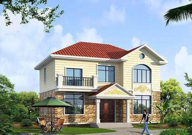 二層小戶型自建房，主體造價20萬，經(jīng)濟(jì)實(shí)用，接地氣的好戶型