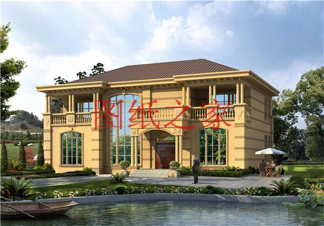 二層別墅設(shè)計(jì)圖，高端大氣上檔次，村里人都很羨慕