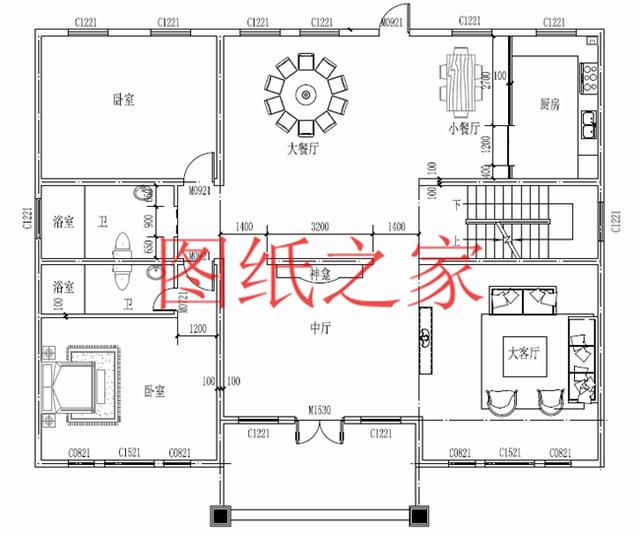 二層別墅設(shè)計(jì)圖，高端大氣上檔次，村里人都很羨慕