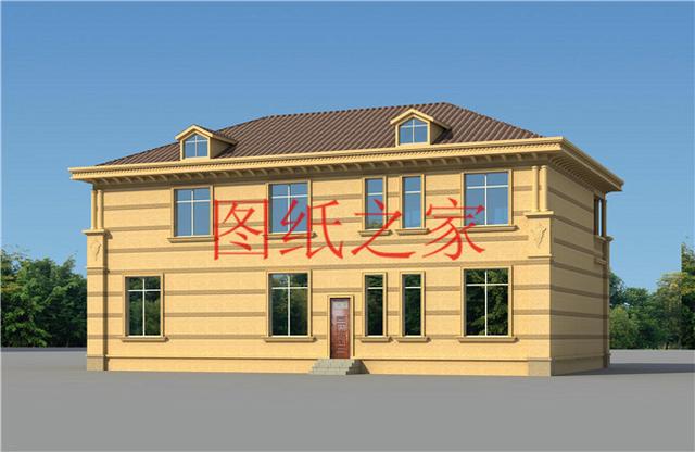 二層別墅設(shè)計(jì)圖，高端大氣上檔次，村里人都很羨慕