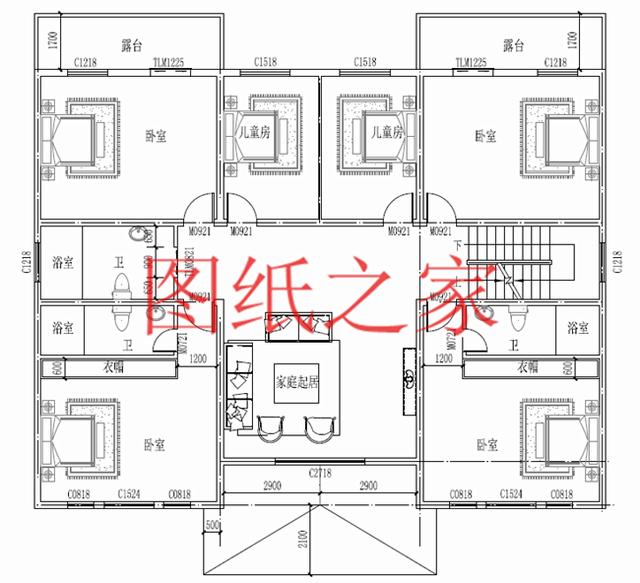 二層別墅設(shè)計(jì)圖，高端大氣上檔次，村里人都很羨慕