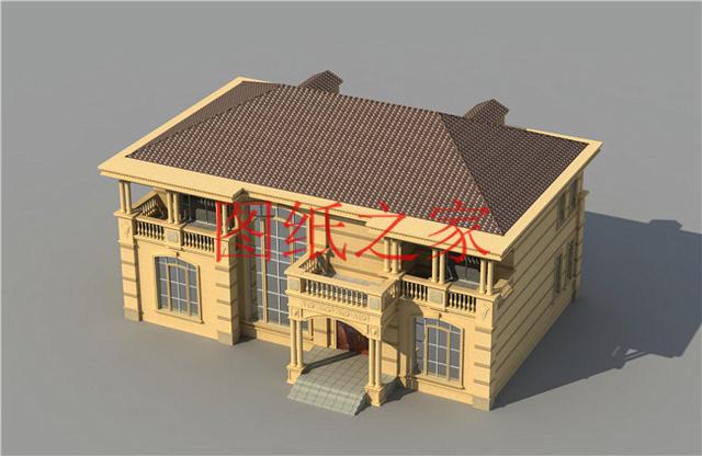 二層別墅設(shè)計(jì)圖，高端大氣上檔次，村里人都很羨慕