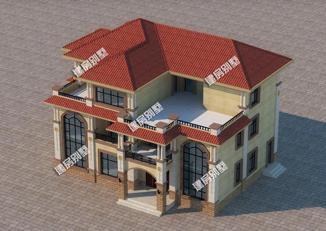 一房兩戶農(nóng)村別墅設(shè)計(jì)圖，兄弟同心為父母建最溫暖的家