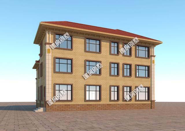 一房兩戶農(nóng)村別墅設(shè)計(jì)圖，兄弟同心為父母建最溫暖的家