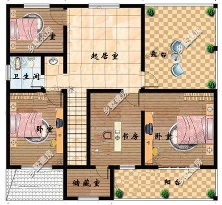 美觀又實(shí)用二層歐式別墅設(shè)計(jì)圖，獨(dú)領(lǐng)農(nóng)村風(fēng)采