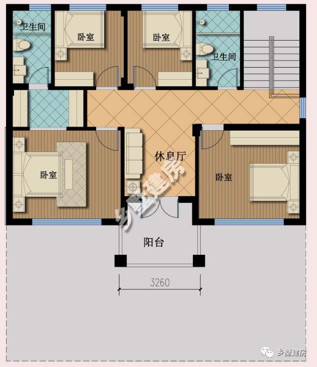 這款11X14米農(nóng)村別墅設(shè)計(jì)圖，外觀低調(diào)優(yōu)雅，不驕不奢，剛建好，全村都不淡定