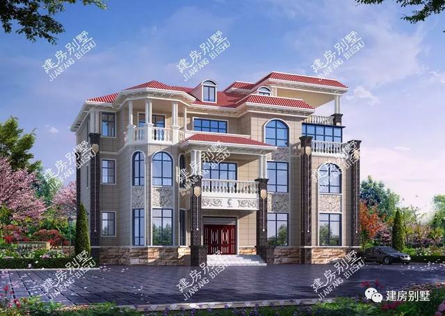 兩款豪華農(nóng)村自建房設(shè)計(jì)圖，外觀非常大氣，建一棟在村里都能很風(fēng)光了