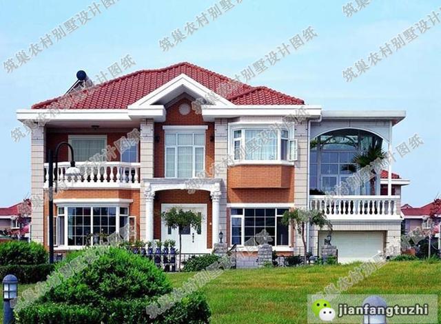 5款25萬帶堂屋自建房設(shè)計(jì)施工圖，隨便挑隨便選