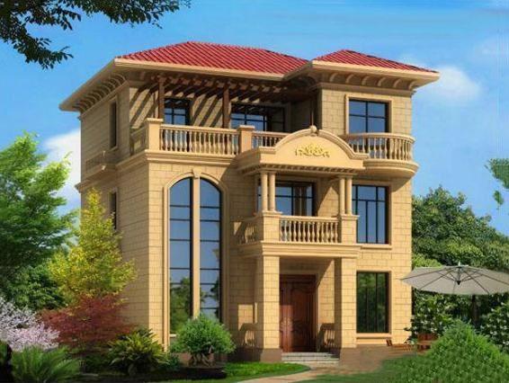 推薦兩款三層自建別墅設(shè)計圖，希望對您有參考作用