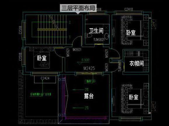 推薦兩款三層自建別墅設(shè)計圖，希望對您有參考作用