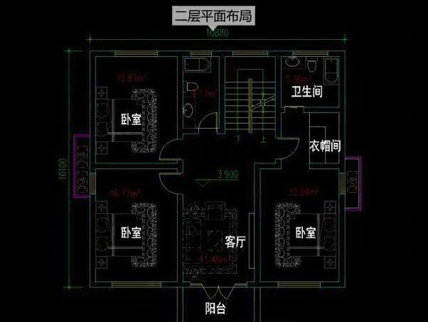 推薦兩款三層自建別墅設(shè)計圖，希望對您有參考作用