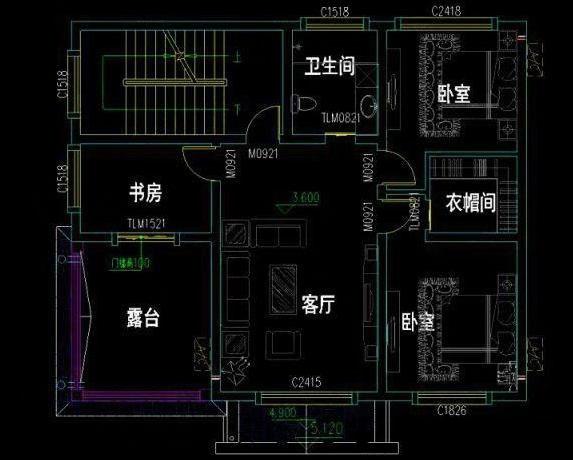 推薦兩款三層自建別墅設(shè)計圖，希望對您有參考作用