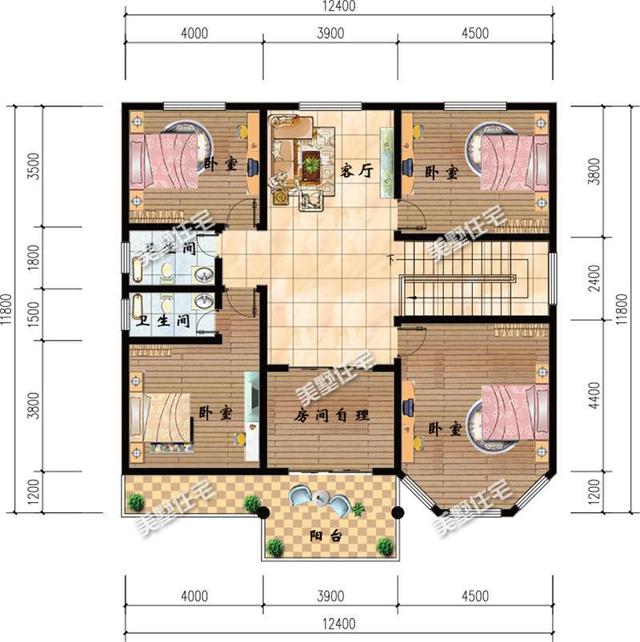 這3套農(nóng)村別墅設(shè)計(jì)戶(hù)型送給你，好看與實(shí)用兼得