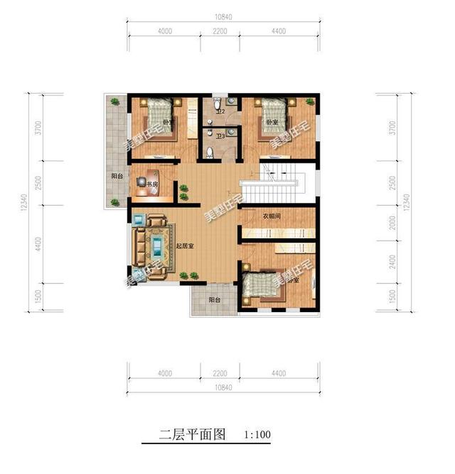 這3套農(nóng)村別墅設(shè)計(jì)戶(hù)型送給你，好看與實(shí)用兼得