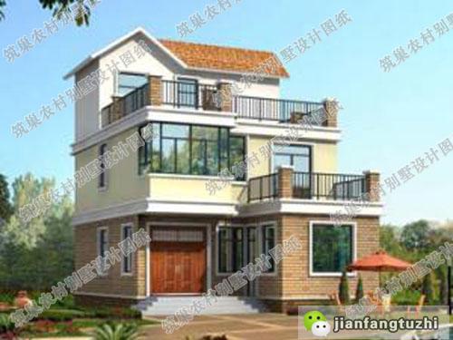 7款開間9米農(nóng)村自建房設(shè)計圖紙，三層四層都有，你喜歡哪款呢？