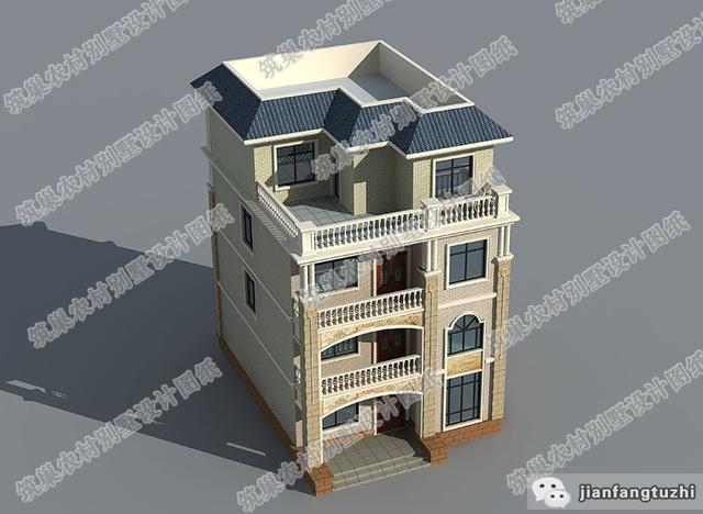 7款開間9米農(nóng)村自建房設(shè)計圖紙，三層四層都有，你喜歡哪款呢？