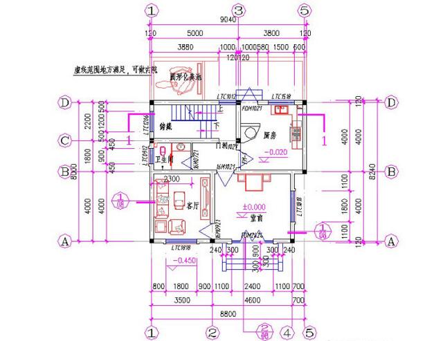 7款開間9米農(nóng)村自建房設(shè)計圖紙，三層四層都有，你喜歡哪款呢？