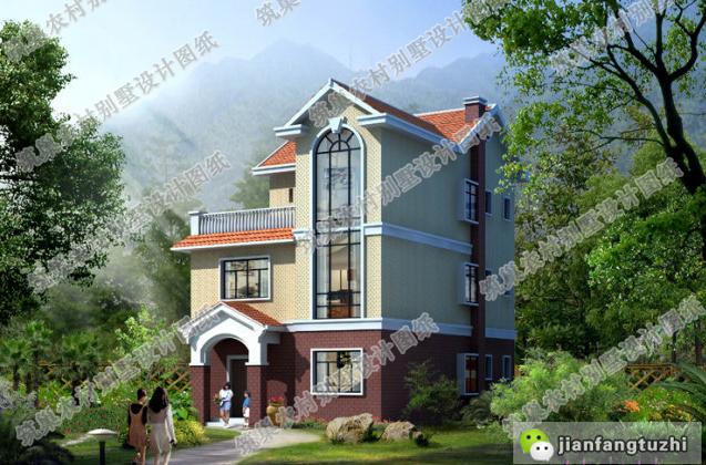 7款開間9米農(nóng)村自建房設(shè)計圖紙，三層四層都有，你喜歡哪款呢？