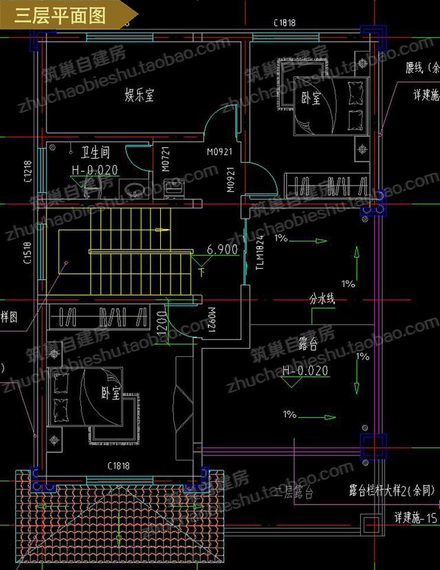 7款開間9米農(nóng)村自建房設(shè)計圖紙，三層四層都有，你喜歡哪款呢？