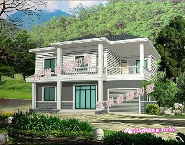 3套戶型方正農村自建別墅設計圖，采光通風好、利用率高