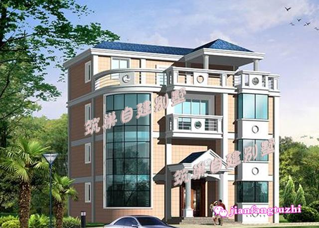 3套戶型方正農村自建別墅設計圖，采光通風好、利用率高