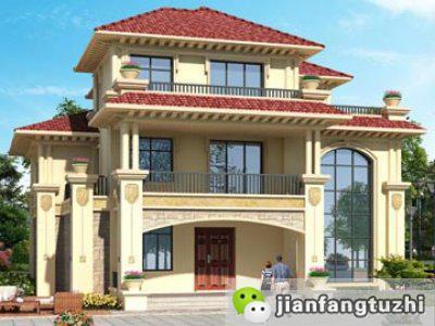 4款三層農(nóng)村住宅設計圖，帶豪華臥室套房+車庫+挑空客廳，想要的應有盡有