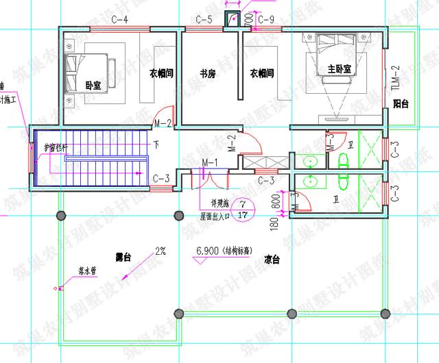 4款三層農(nóng)村住宅設計圖，帶豪華臥室套房+車庫+挑空客廳，想要的應有盡有
