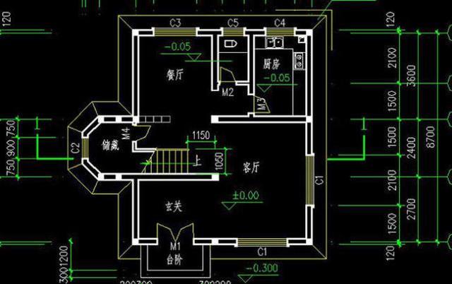 農(nóng)村二層半田園風(fēng)格別墅設(shè)計(jì)圖，外觀好，造價(jià)經(jīng)濟(jì)，20萬(wàn)就能建成