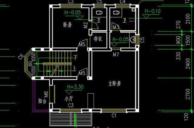 農(nóng)村二層半田園風(fēng)格別墅設(shè)計(jì)圖，外觀好，造價(jià)經(jīng)濟(jì)，20萬(wàn)就能建成