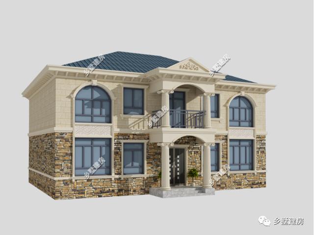 今年新款兩層自建別墅設(shè)計圖，外觀和室內(nèi)布局都比較適合建在農(nóng)村