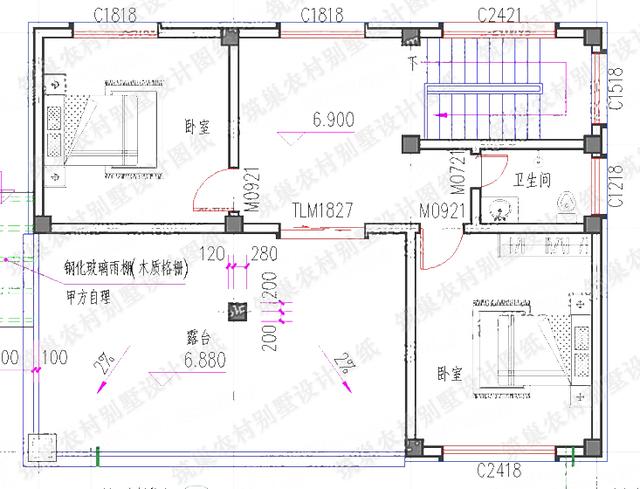 6款30萬左右農(nóng)村別墅全套cad設計施工圖，看看哪一款最適合您家！